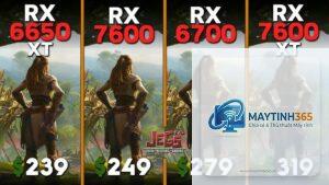 RX 6650 XT vs RX 7600 XT