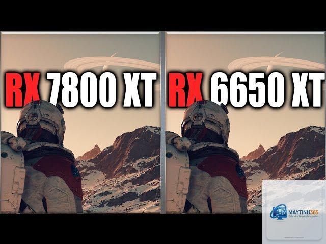 RX 6650 XT vs RX 7800 XT