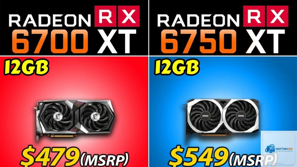 RX 6700 XT vs RX 6750 XT