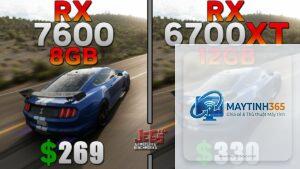 RX 6700 XT vs RX 7600