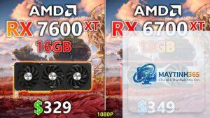 RX 6700 XT vs RX 7600 XT
