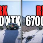 RX 6700 XT vs RX 7900 XTX