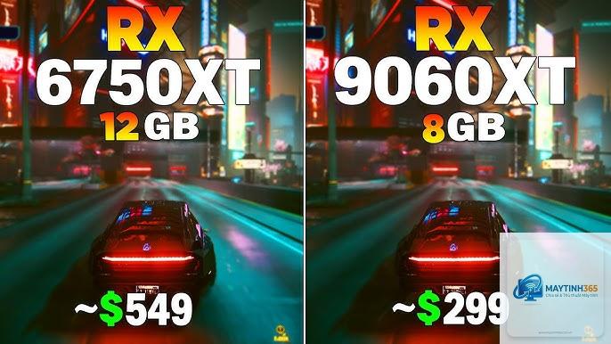 RX 6750 XT vs RX 9060 XT