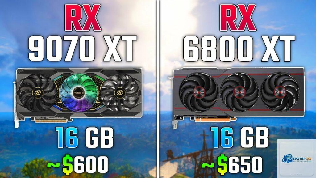 RX 6800 XT vs RX 9070 XT