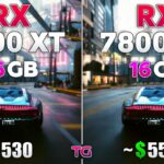 RX 6800 vs RX 7800 XT