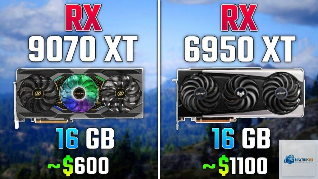 RX 6950 XT vs RX 9070 XT
