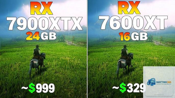 RX 7600 XT vs RX 7900 XTX