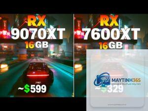 RX 7600 XT vs RX 9070 XT