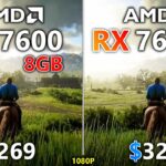 RX 7600 vs RX 7600 XT: Đại Chiến Card Đồ Họa Tầm Trung – Đâu Mới Là Lựa Chọn Xứng Đáng? RX 7600 vs RX 7600 XT
