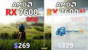 RX 7600 vs RX 7600 XT