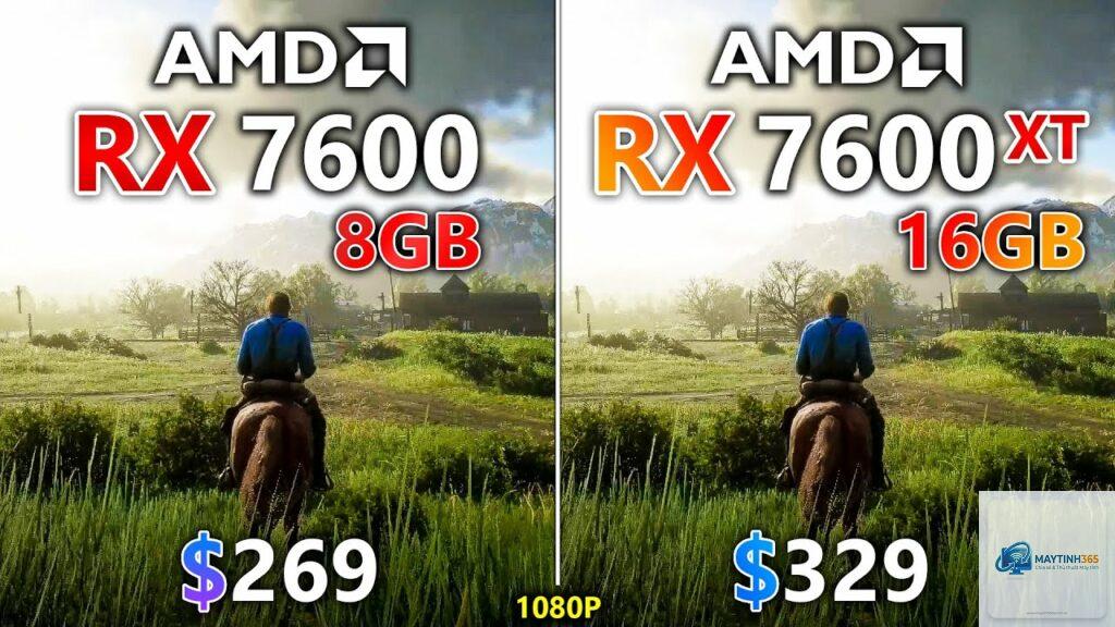 RX 7600 vs RX 7600 XT