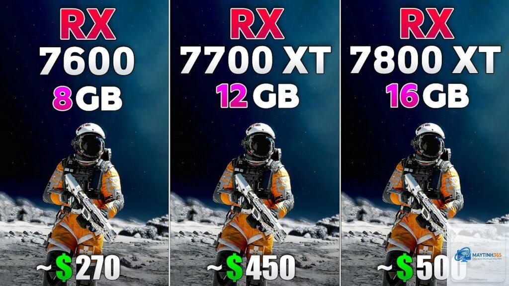 RX 7600 vs RX 7800 XT