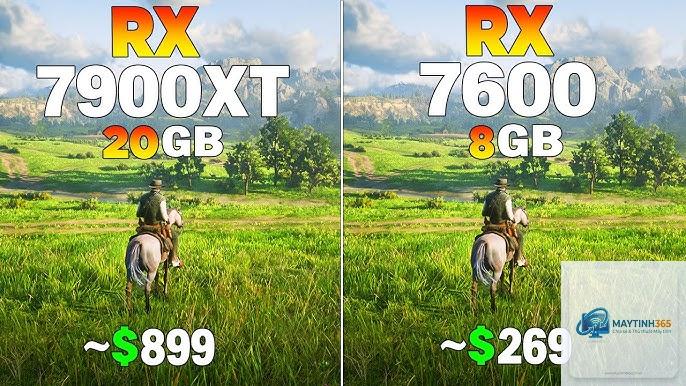 RX 7600 vs RX 7900 XT