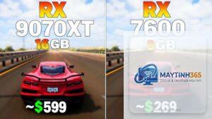 RX 7600 vs RX 9070 XT