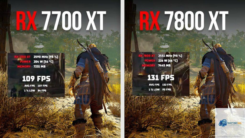 RX 7700 XT vs RX 7800 XT