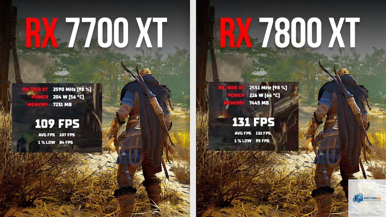 RX 7700 XT vs RX 7800 XT - Hình 1