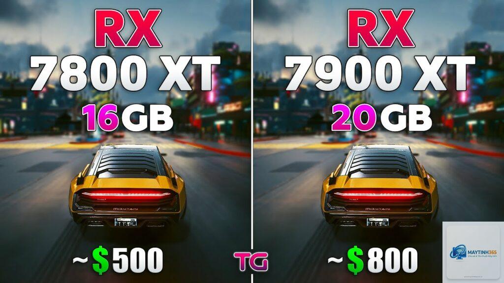 RX 7800 XT vs RX 7900 XT
