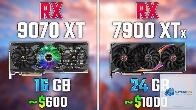 RX 9070 XT vs RX 7900 XTX - Hình 2