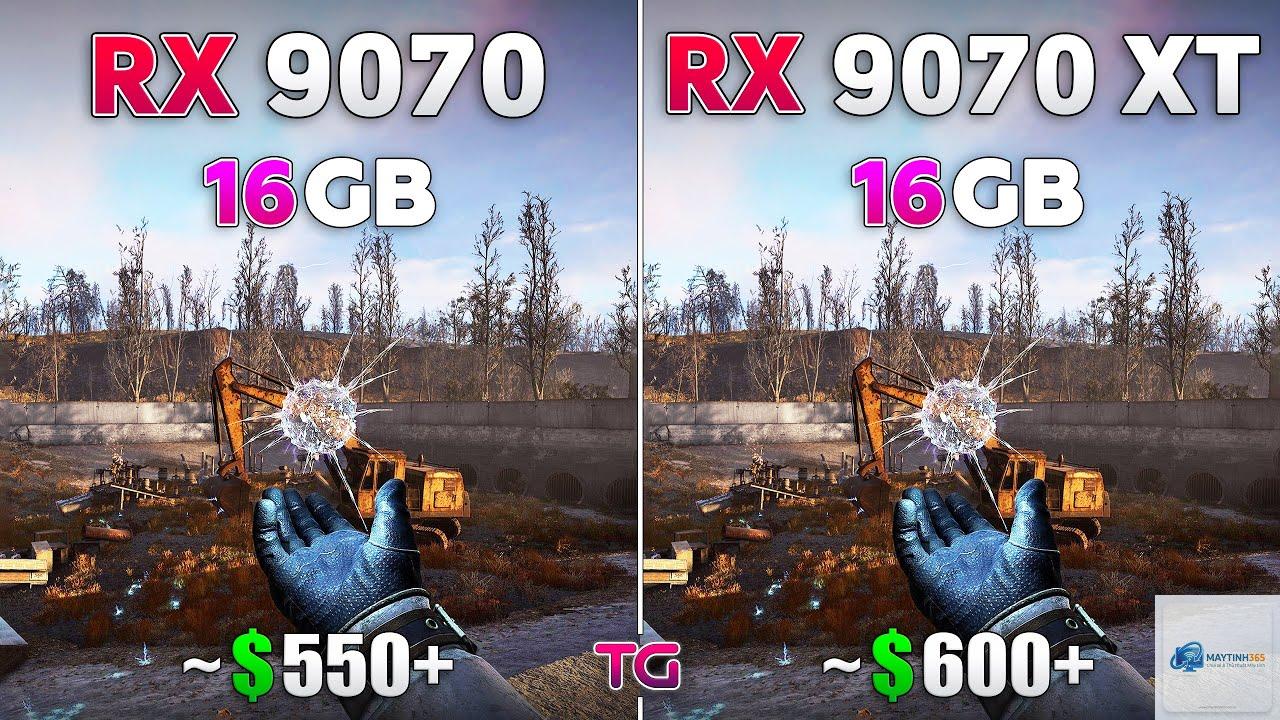 RX 9070 vs RX 9070 XT - Hình 2