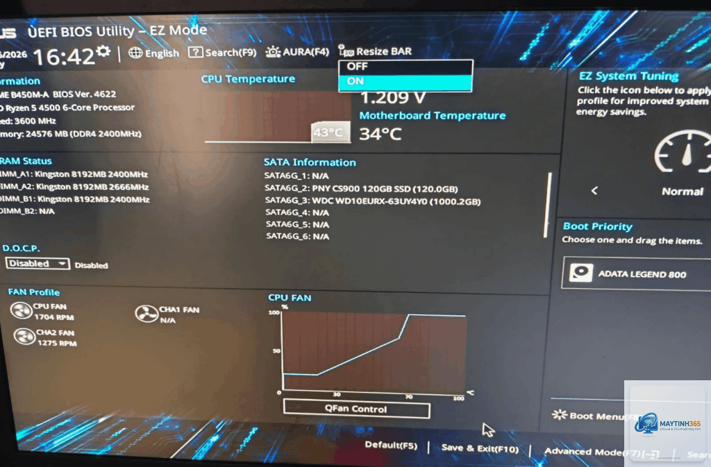 Resizable BAR có đáng bật không