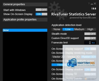 RivaTuner Statistics Server - Hình 2