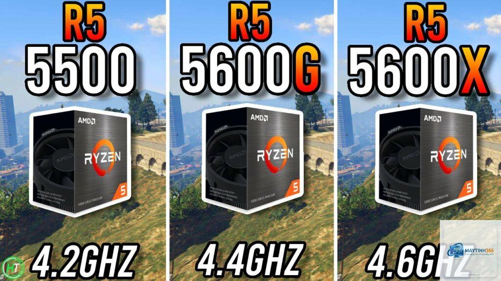 Ryzen 5 5500 vs Ryzen 5 5600GT