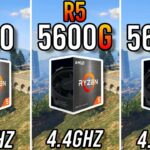 Ryzen 5 5500 vs Ryzen 5 5600GT