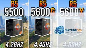 Ryzen 5 5500 vs Ryzen 5 5600GT