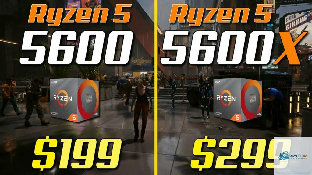 Ryzen 5 5600 vs Ryzen 5 5600X