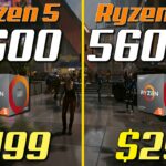 Ryzen 5 5600 vs Ryzen 5 5600X