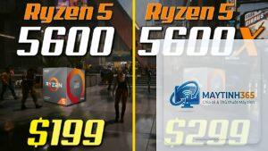 Ryzen 5 5600 vs Ryzen 5 5600X