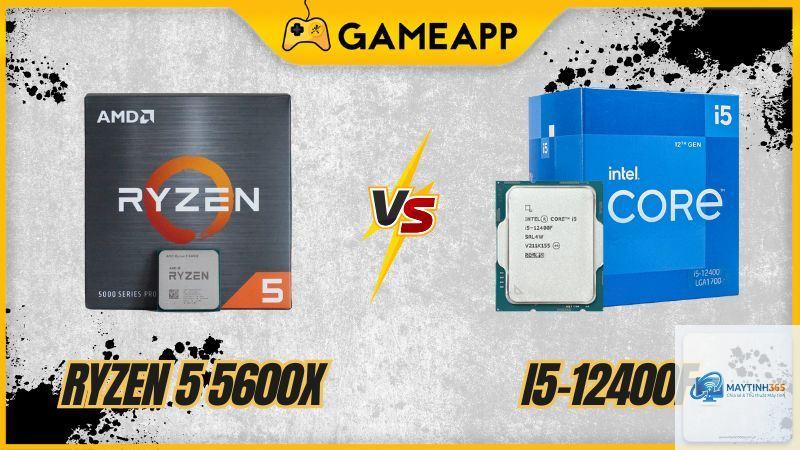 Ryzen 5 5600 vs i5 12400F - Hình 3