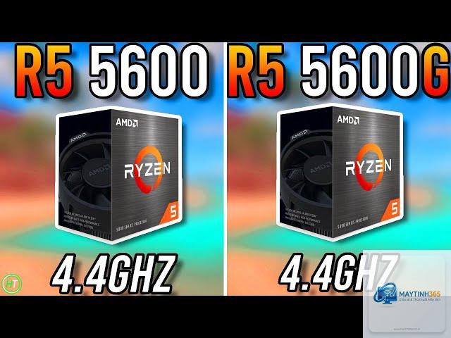 Ryzen 5 5600G vs Ryzen 5 5600 - Hình 2