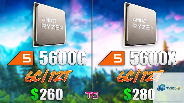 Ryzen 5 5600G vs Ryzen 5 5600 - Hình 4