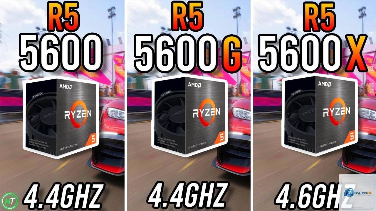 Ryzen 5 5600G vs Ryzen 5 5600 - Hình 1