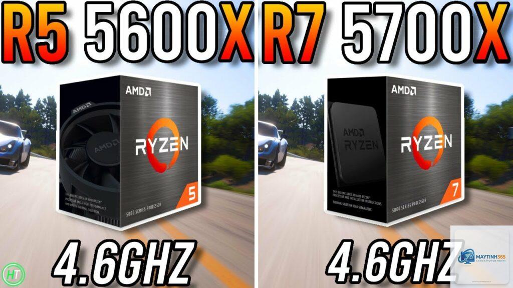 Ryzen 5 5600X vs Ryzen 5 5700X