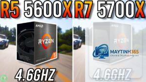 Ryzen 5 5600X vs Ryzen 5 5700X
