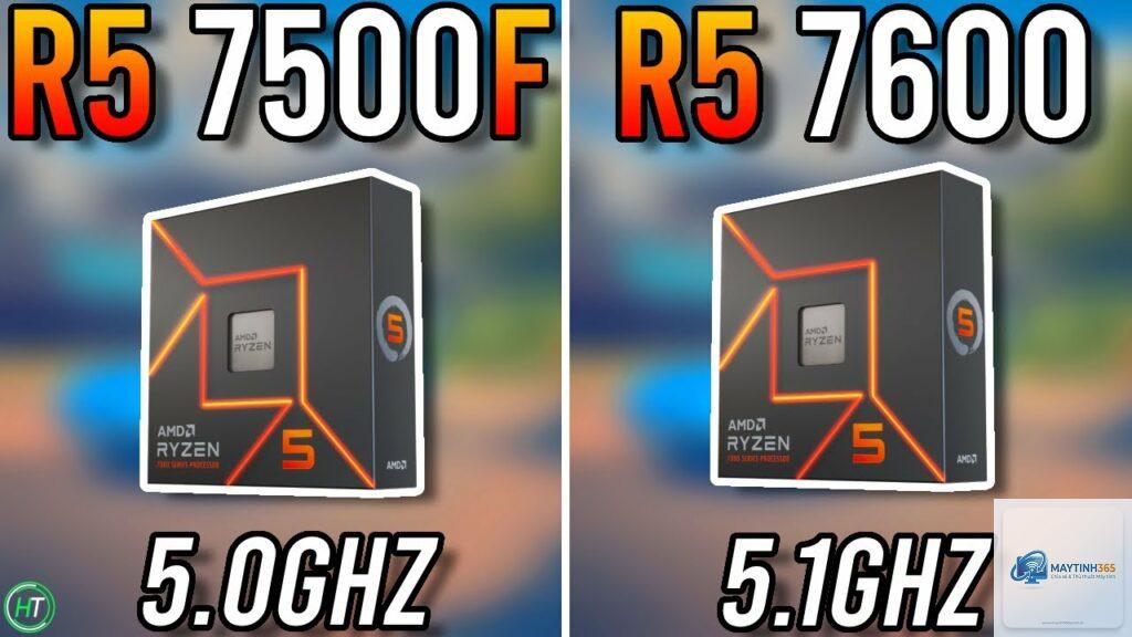 Ryzen 5 7500F vs Ryzen 5 7600