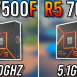 So sánh Ryzen 5 7500F và Ryzen 5 7600: Lựa chọn CPU tối ưu cho game thủ và người dùng phổ thông Ryzen 5 7500F vs Ryzen 5 7600