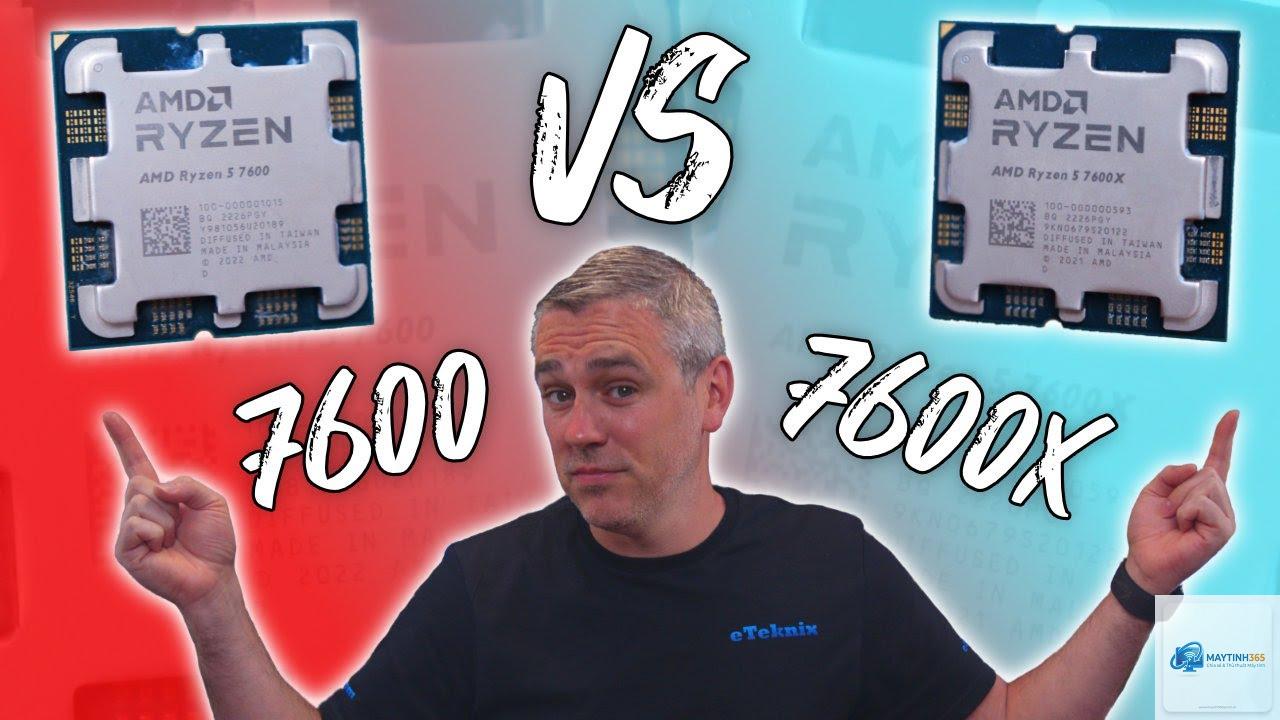 Ryzen 5 7600 vs Ryzen 5 7600X - Hình 4