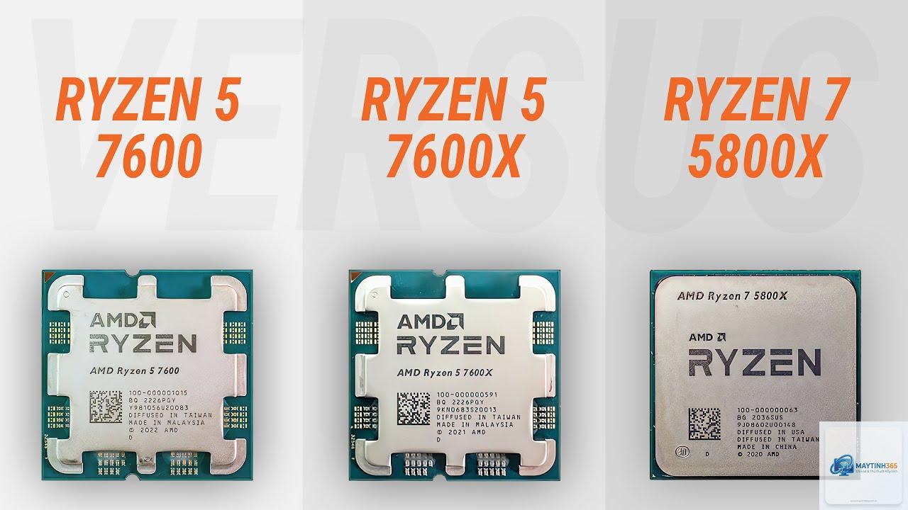 Ryzen 5 7600 vs Ryzen 5 7600X - Hình 5
