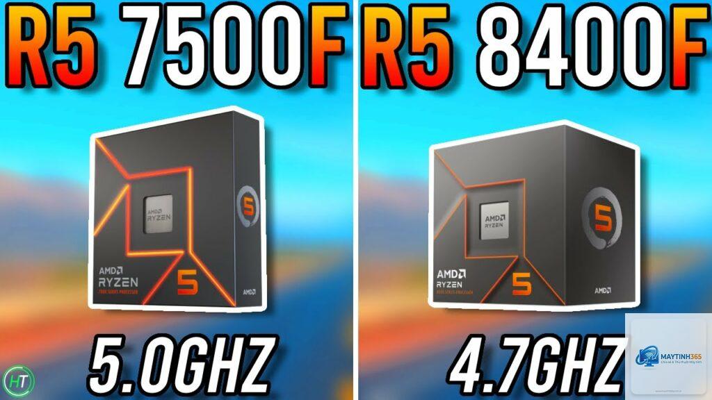 Ryzen 5 8400F vs Ryzen 5 7500F