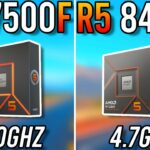 Ryzen 5 8400F vs Ryzen 5 7500F: Chi Tiết So Sánh Hiệu Năng, Giá Cả Và Lựa Chọn Tối Ưu Cho Game Thủ Ryzen 5 8400F vs Ryzen 5 7500F