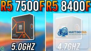 Ryzen 5 8400F vs Ryzen 5 7500F