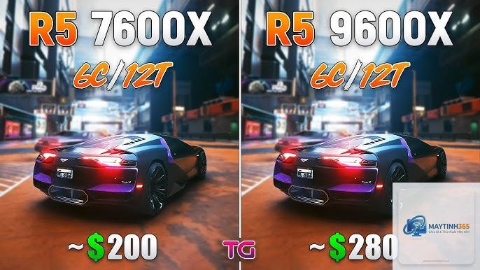 Ryzen 5 9600X vs Ryzen 5 7600X - Hình 2