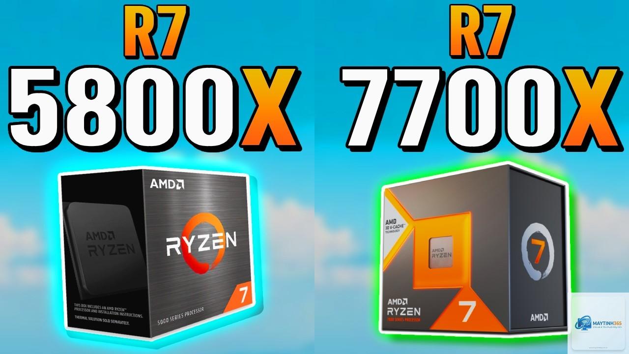 Ryzen 7 5800X vs Ryzen 7 7700X - Hình 2