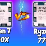 Ryzen 7 7700 vs Ryzen 7 7700X: Chi Tiết So Sánh Hiệu Năng, Giá Cả và Lựa Chọn Tối Ưu Ryzen 7 7700 vs Ryzen 7 7700X
