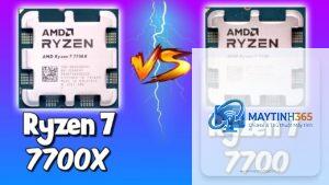Ryzen 7 7700 vs Ryzen 7 7700X