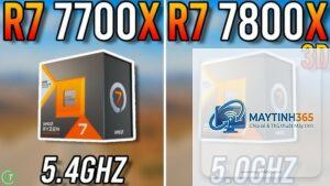Ryzen 7 7700X vs Ryzen 7 7800X3D