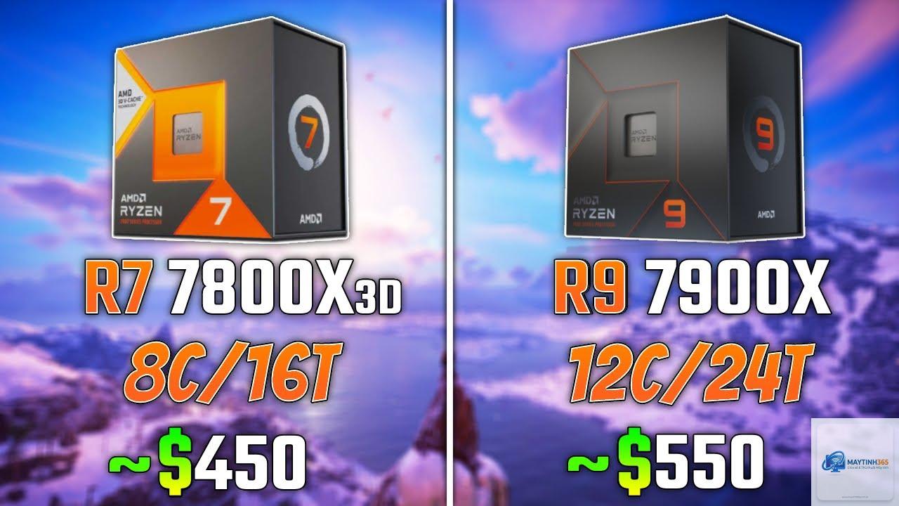 Ryzen 7 7800X3D vs Ryzen 9 7900X - Hình 4